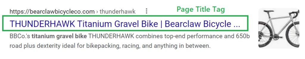 Example of How to Write Title Tags for SEO
