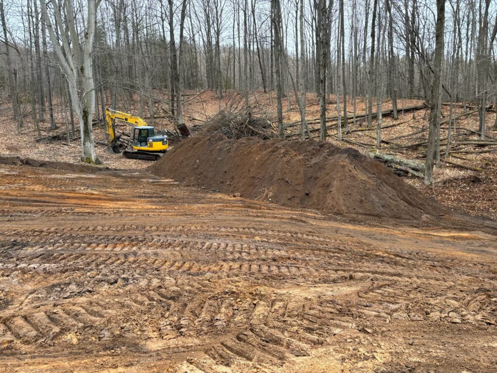 Frankfort Land Clearing Excavating Company Benzie County Michigan