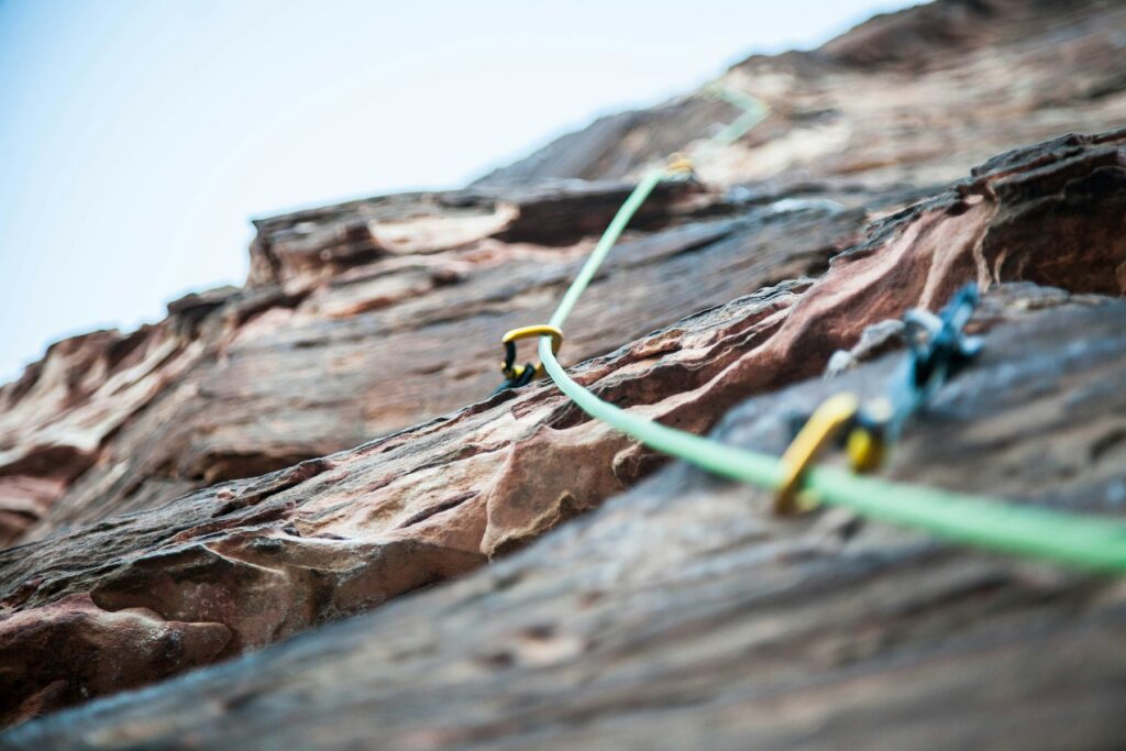 tools I use as a freelance content writer, symbolized by climbing tools