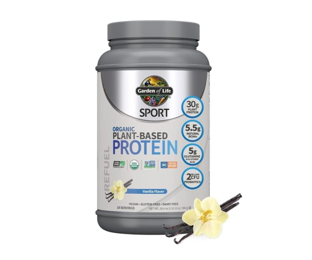 Garden of Life Sport Protein Powder Best in BCAAs