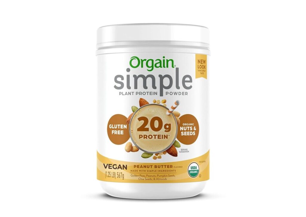 Orgain Simple is the Best Tasting Protein Powder